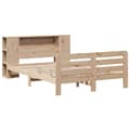 Miniatyrbilde 4 av 11: vidaXL Sengeramme uten madrass 140x200 cm heltre furu