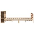 Miniatyrbilde 8 av 11: vidaXL Sengeramme uten madrass 140x200 cm heltre furu