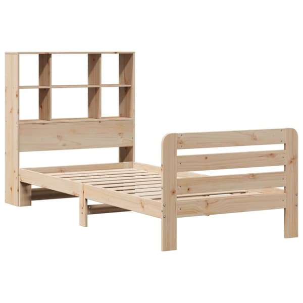 vidaXL Sengeramme uten madrass 75x190 cm heltre furu