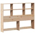 Miniatyrbilde 8 av 11: vidaXL Sengeramme uten madrass 140x190 cm heltre furu