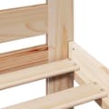 Miniatyrbilde 10 av 11: vidaXL Sengeramme uten madrass 140x190 cm heltre furu