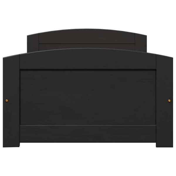 vidaXL -sohvasänky kahdella laatikolla ilman patjaa IRUN musta 90x200cm