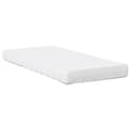 Miniatyrbilde 10 av 11: vidaXL Dagseng med madrass hvit 80x200 cm heltre furu