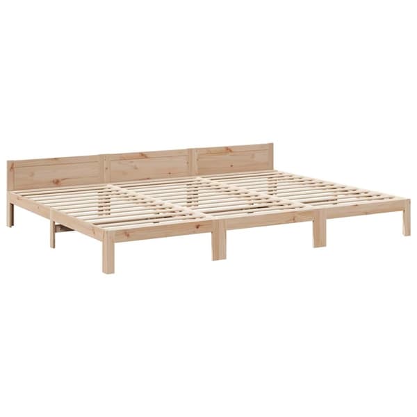 vidaXL familie sengeramme uden madras 240x200 cm massivt fyrretræ