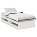 Miniatyrbilde 3 av 11: vidaXL Dagseng uten madrass hvit 90x190 cm heltre furu