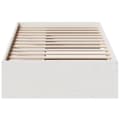 Miniatyrbilde 6 av 11: vidaXL Dagseng uten madrass hvit 90x190 cm heltre furu