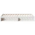 Miniatyrbilde 7 av 11: vidaXL Dagseng uten madrass hvit 90x190 cm heltre furu