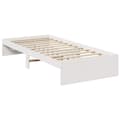 Miniatyrbilde 8 av 11: vidaXL Dagseng uten madrass hvit 90x190 cm heltre furu