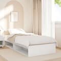 Miniatyrbillede 4 af 11: vidaXL daybed uden madras 100x200 cm massivt fyrretræ hvid