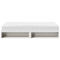 Miniatyrbillede 8 af 11: vidaXL daybed uden madras 100x200 cm massivt fyrretræ hvid