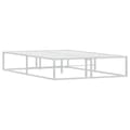 Pikkukuva 5 / 10: vidaXL Sängynrunko ilman patjaa Valkoinen 120x200 cm Metallia