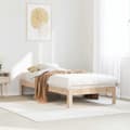 Miniatyrbilde 5 av 11: vidaXL Sengeramme uten madrass 90x200 cm heltre furu
