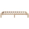 Miniatyrbilde 7 av 11: vidaXL Sengeramme uten madrass 90x200 cm heltre furu