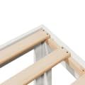 Miniatyrbilde 9 av 11: vidaXL Sengeramme uten madrass hvit 90x200 cm heltre furu