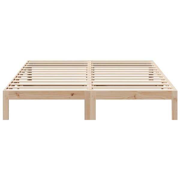 vidaXL Sengeramme uten madrass 160x200 cm heltre furu