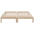 Miniatyrbilde 6 av 11: vidaXL Sengeramme uten madrass 160x200 cm heltre furu