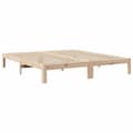 Miniatyrbilde 8 av 11: vidaXL Sengeramme uten madrass 160x200 cm heltre furu