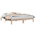 Miniatyrbilde 2 av 11: vidaXL Sengeramme uten madrass 160x200 cm heltre furu