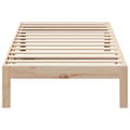 Miniatyrbilde 6 av 11: vidaXL Sengeramme uten madrass 80x200 cm heltre furu