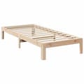 Miniatyrbilde 8 av 11: vidaXL Sengeramme uten madrass 80x200 cm heltre furu