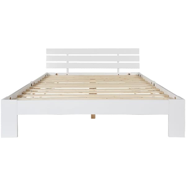 Rootz-parivuoteen runko - Tyylikäs sänky - Minimalistinen muotoilu - Massiivinen mänty - 210 cm x 144 cm x 67,5 cm