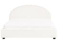 Miniatyrbilde 6 av 11: Seng Oppbevaringsseng Off-White Boucle 180 x 200 cm Minimalistisk Retro Design Oppbevaring