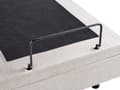 Miniatyrbilde 10 av 11: Elektrisk seng Beige Polyester 80 x 200 cm Fjernkontroll Justerbar Uten Sengegavl