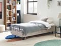 Miniatyrbilde 2 av 11: Elektrisk seng Beige Polyester 80 x 200 cm Fjernkontroll Justerbar Uten Sengegavl