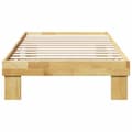 Miniatyrbilde 7 av 11: vidaXL Sengeramme uten Madrass 75x190 cm Heltre Eik