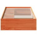 Miniatyrbillede 6 af 11: vidaXL daybed uden madras 100x200 cm massivt fyrretræ gyldenbrun