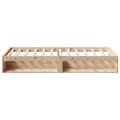 Miniatyrbillede 7 af 11: vidaXL daybed uden madras 90x200 cm massivt fyrretræ