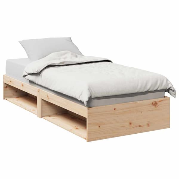 vidaXL daybed uden madras 90x200 cm massivt fyrretræ