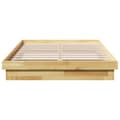 Miniatyrbilde 7 av 11: vidaXL Sengeramme uten Madrass 120x200 cm Heltre Eik