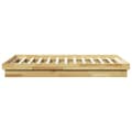 Miniatyrbilde 8 av 11: vidaXL Sengeramme uten Madrass 120x200 cm Heltre Eik