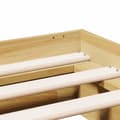Miniatyrbilde 10 av 11: vidaXL Sengeramme uten Madrass 120x200 cm Heltre Eik