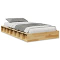 Miniatyrbilde 3 av 11: vidaXL Sengeramme uten Madrass 100x200 cm Heltre Eik