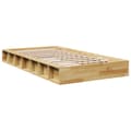 Miniatyrbilde 4 av 11: vidaXL Sengeramme uten Madrass 100x200 cm Heltre Eik