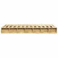 Miniatyrbilde 8 av 11: vidaXL Sengeramme uten Madrass 100x200 cm Heltre Eik