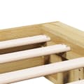 Miniatyrbilde 10 av 11: vidaXL Sengeramme uten Madrass 140x190 cm Heltre Eik