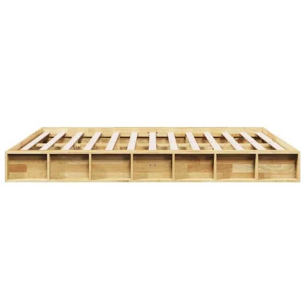 vidaXL Sengeramme uten Madrass 160x200 cm Heltre Eik