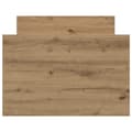 Miniatyrbilde 7 av 11: vidaXL Sengeramme uten madrass artisan eik 90x200 cm konstruert tre