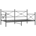 Miniatyrbillede 3 af 11: vidaXL daybed uden madras 100x200 cm stål sort