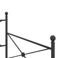 Miniatyrbillede 9 af 11: vidaXL daybed uden madras 100x200 cm stål sort