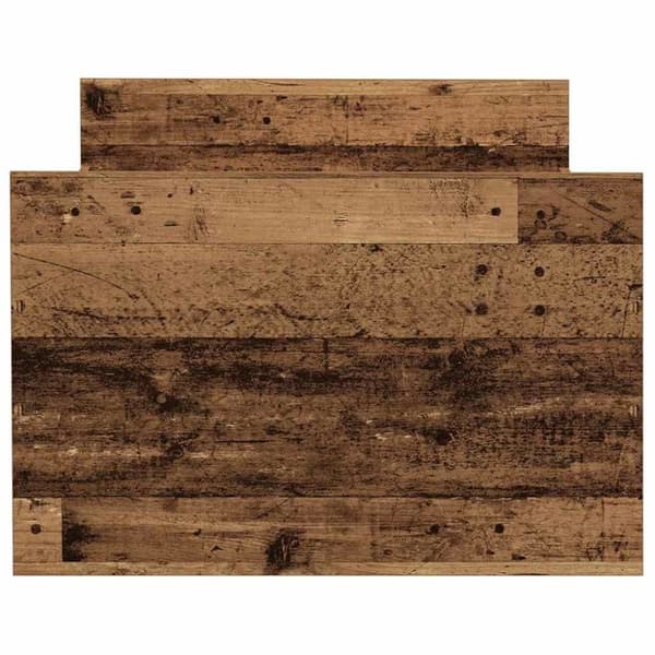 vidaXL Sengeramme uden madras 90x200cm konstrueret træ antikt træ