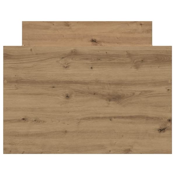 vidaXL Sengeramme uten madrass artisan eik 90x190 cm konstruert tre