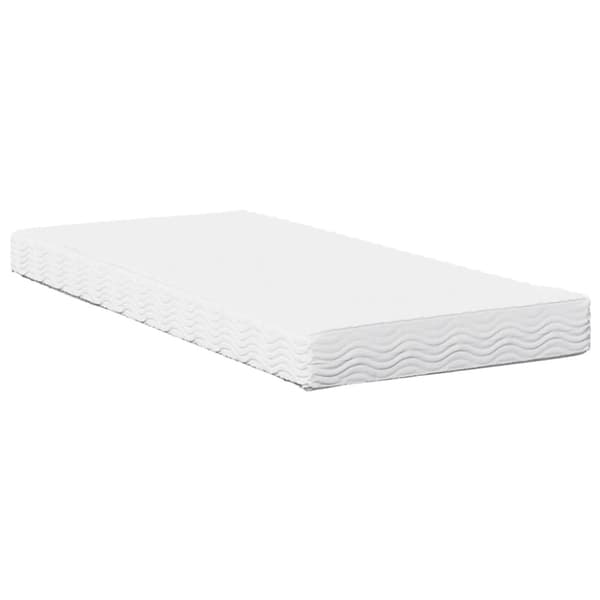 vidaXL daybed med madras 100x200 cm massivt fyr gyldenbrun