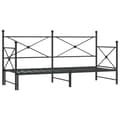 Pikkukuva 1 / 11: vidaXL -sohvasänky ilman patjaa Musta 90x190 cm Teräs