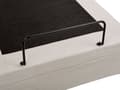 Miniatyrbilde 10 av 11: Elektrisk Seng Lys beige Polyester 80 x 200 cm Fjernstyrt Justerbar Uten Sengegavl