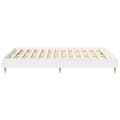Miniatyrbilde 7 av 11: vidaXL Sengeramme uten madrass hvit 140x200 cm konstruert tre