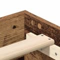 Miniatyrbilde 9 av 11: vidaXL Sengeramme uten madrass gammelt tre 150x200 cm konstruert tre